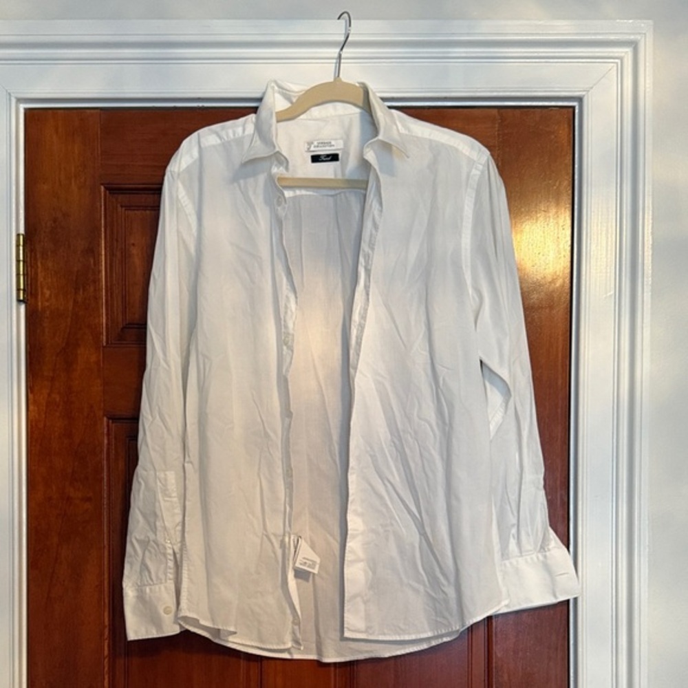 Versace Collection White Dress Shirt